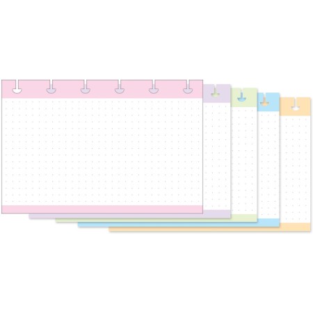 Foto ilustrativa Ficha Pontilhada com Tarjas - Tilidisco