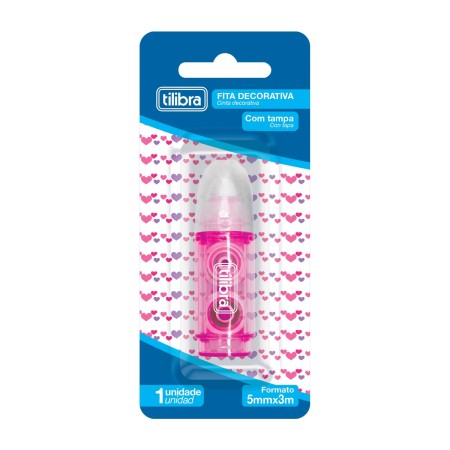 Foto ilustrativa Fita Decorativa 5mmX3m Estampas Sortidas