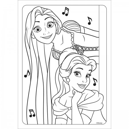 desenho-para-colorir-de-princesa