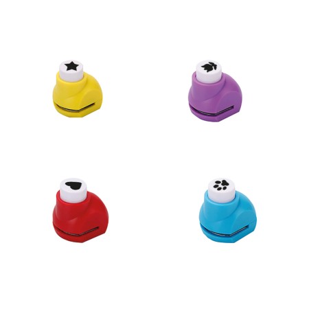 Foto ilustrativa Furador Decorativo Sortido - 9mm - 4 Unidades