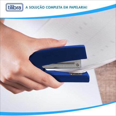 Foto ilustrativa GRAMPEADOR 20 FOLHAS DE MESA G2-20A AZUL