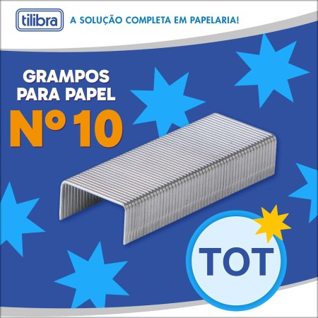 Foto ilustrativa GRAMPO Nº10 TOT GALVANIZADO 1000 UNIDADES