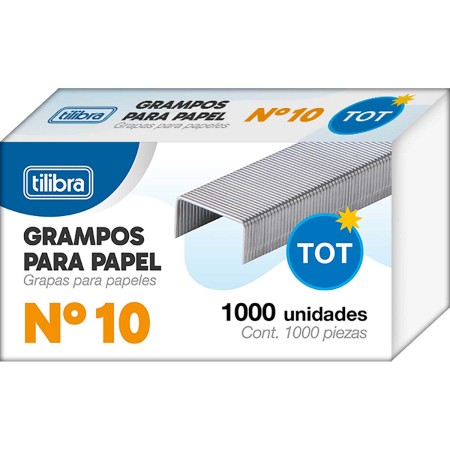 Foto ilustrativa GRAMPO Nº10 TOT GALVANIZADO 1000 UNIDADES