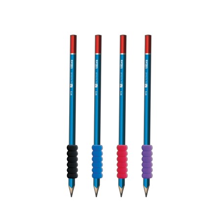 Foto ilustrativa Grip Ergonômico Minhoca - Pote com 48 Unidades Sortidas