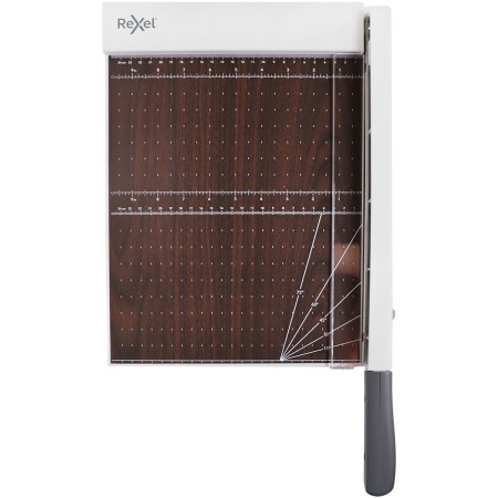 Foto ilustrativa Guilhotina de Mesa 8 Folhas A4 Rexel Base 30x25cm ClassiCut 1208W