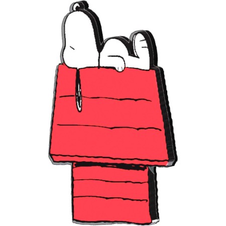 Foto ilustrativa Ímas Acrilicos Snoopy