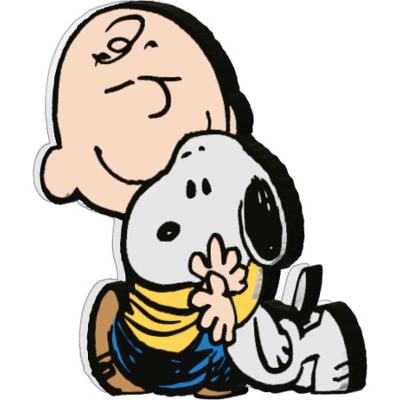 Foto ilustrativa Ímas Acrilicos Snoopy
