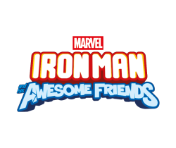 Logo da marca Iron Man and Friends