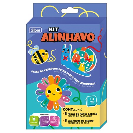 Foto ilustrativa Kit Alinhavo 8 Peças