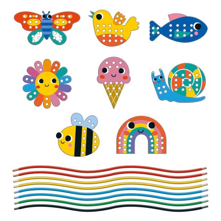 Foto ilustrativa Kit Alinhavo 8 Peças