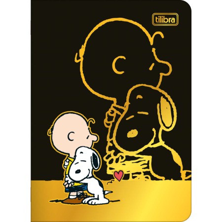 Foto ilustrativa Kit com 4 Cadernetas Grampeadas 1/8 Snoopy 32 Folhas
