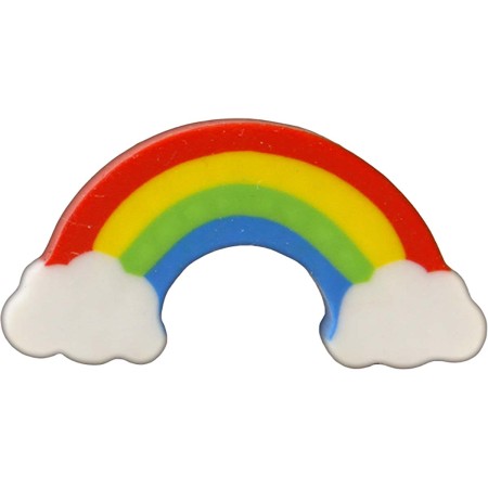 Foto ilustrativa Kit Mini Itens de Papelaria Unicórnio - Blister com 5 Unidades