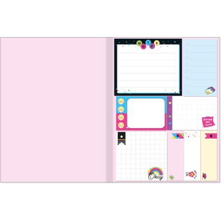 Foto ilustrativa Kit Tili Notes Be Nice