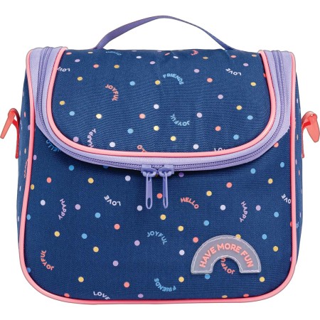 Foto ilustrativa Lancheira Tiracolo Académie Dots