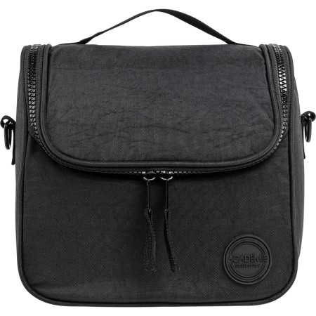 Foto ilustrativa Lancheira Tiracolo Académie Preta