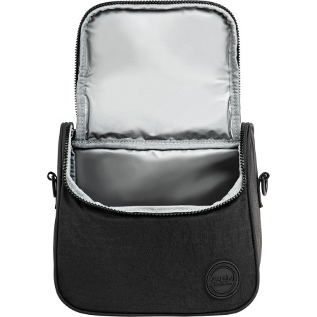 Foto ilustrativa Lancheira Tiracolo Académie Preta