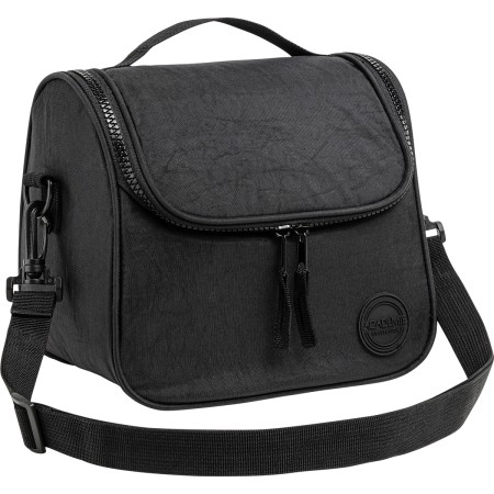 Foto ilustrativa Lancheira Tiracolo Académie Preta