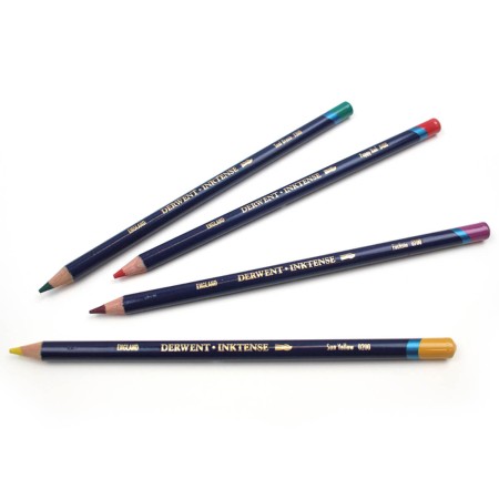Foto ilustrativa Lápis de Cor Aquarelável Inktense Unitário Sherbet Lemon