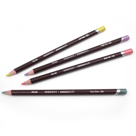 Foto ilustrativa Lápis de Cor Permanente Coloursoft Unitário Black