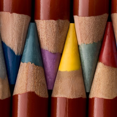Foto ilustrativa Lápis de Cor Permanente Drawing 72 Cores Estojo Lata