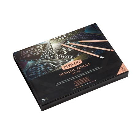 Foto ilustrativa Lápis de Cor Permanente Metallic 20 Cores - Edição Comemorativa 20 anos