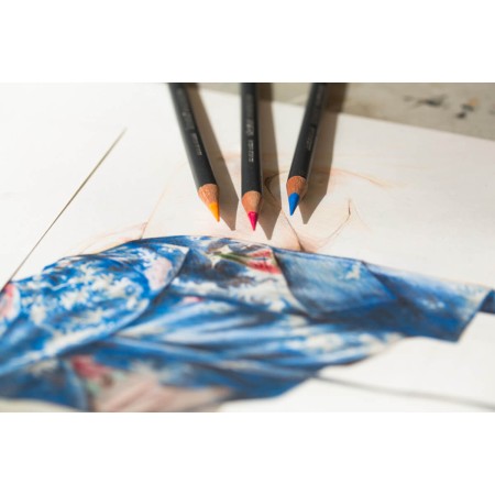 Foto ilustrativa Lápis de Cor Permanente Procolour Unitário Midnight Blue