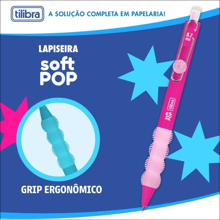 Foto ilustrativa Lapiseira 0.7mm Soft Pop - Sortido