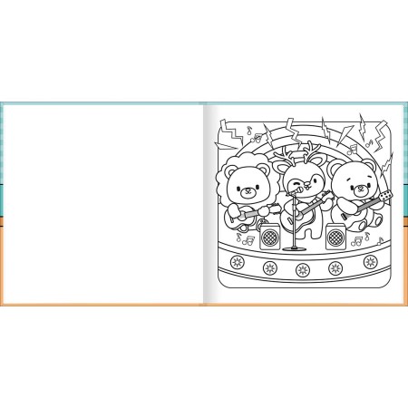 Foto ilustrativa Livro Colorir Relax Life 46 Folhas