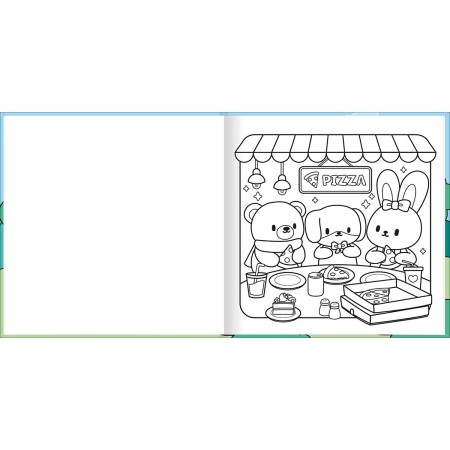 Foto ilustrativa Livro Colorir Relax Life 46 Folhas