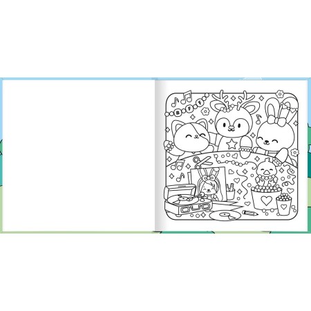 Foto ilustrativa Livro Colorir Relax Life 46 Folhas