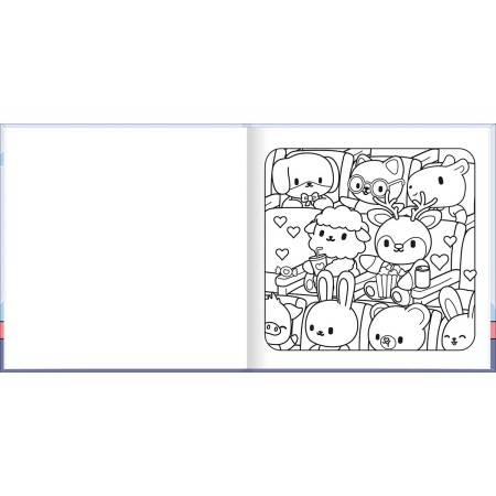 Foto ilustrativa Livro Colorir Relax Life 46 Folhas