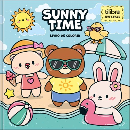 Foto ilustrativa Livro Colorir Relax Seasons 46 Folhas