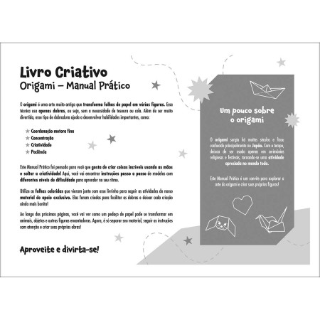 Foto ilustrativa Livro Criativo A4+ 120g/m² Tilibra 32 Folhas