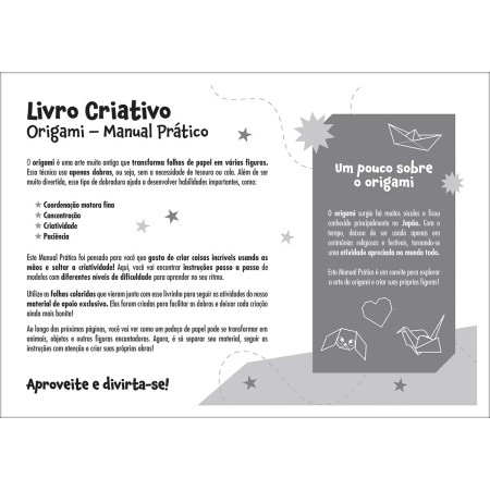 Foto ilustrativa Livro Criativo Tilibra A4 120g/m² 24 Folhas