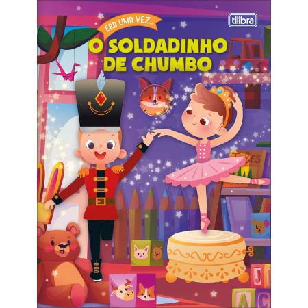 Foto ilustrativa Livro de História Era Uma Soldadinho de Chumbo 8 Folhas