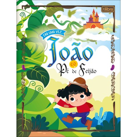 Foto ilustrativa Livro de História Era Uma Vez A João e o Pé de Feijão 8 Folhas