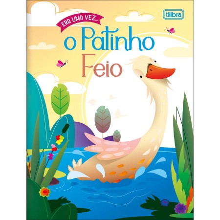 Foto ilustrativa Livro de História Era Uma Vez O Patinho Feio 8 Folhas
