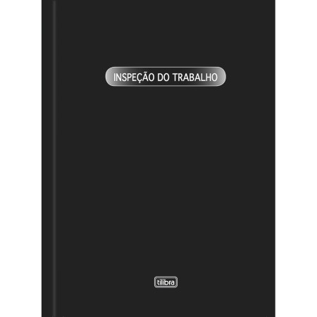 Foto ilustrativa Livro Inspeção do Trabalho Capa Dura - 50 Folhas