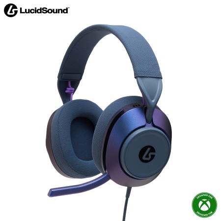 Foto ilustrativa LucidSound LS10X Headset Gamer com Fio para Xbox Series X|S - Indigo Fade