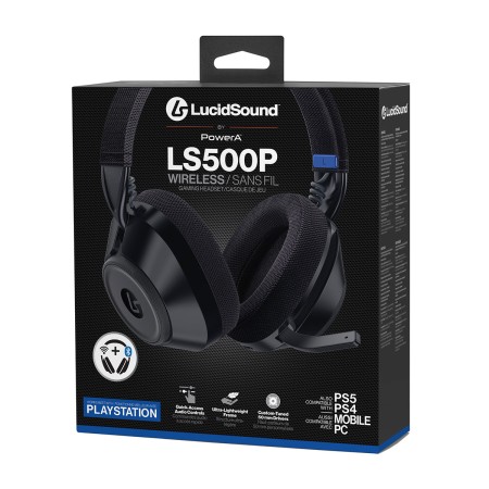 Foto ilustrativa LucidSound LS500P Headset Gamer Sem Fio para PlayStation 5 - Preto