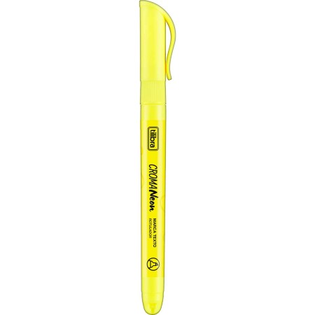 Foto ilustrativa Marca Texto Croma Amarelo Neon