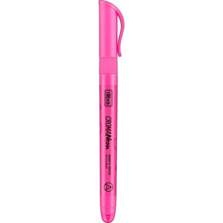 Foto ilustrativa Marca Texto Croma Rosa Neon