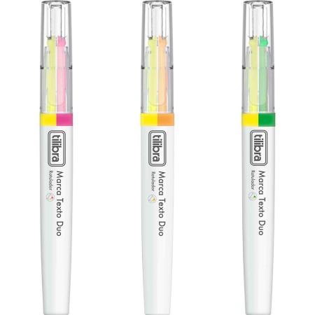 Foto ilustrativa Marca Texto Duo - Duas Cores, Uma Ponta - Sortido