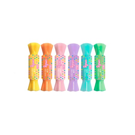 Foto ilustrativa Marca Texto Mini Candy - Blister com 6 unidades