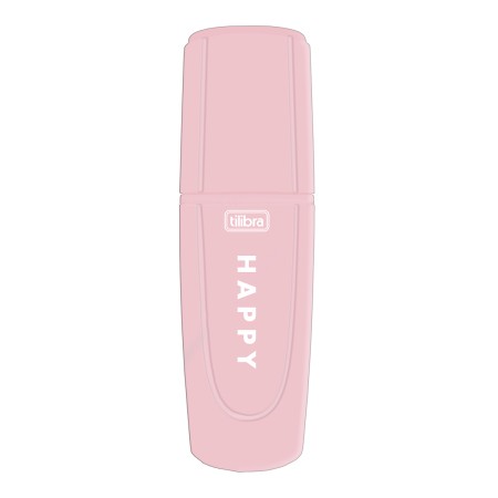 Foto ilustrativa Marca-Texto Mini Happy - Blister com 4 Unidades