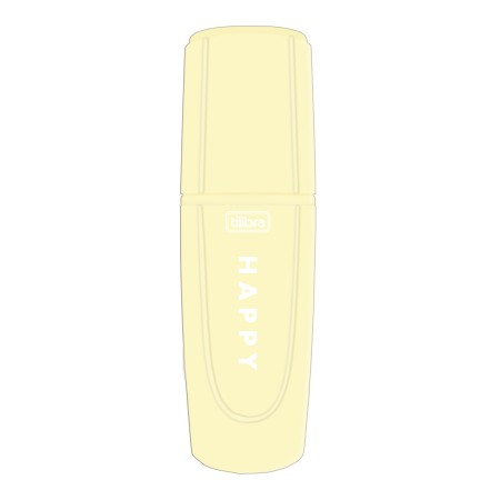 Foto ilustrativa Marca-Texto Mini Happy - Blister com 4 Unidades