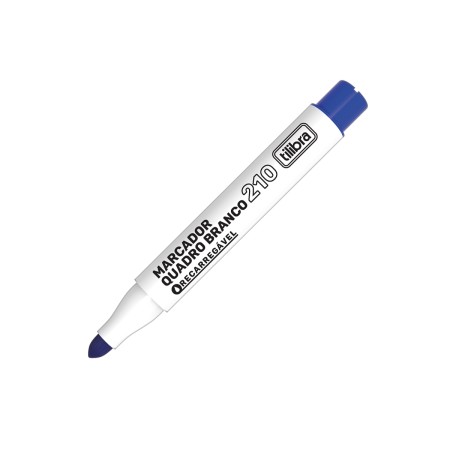 Foto ilustrativa Marcador para Quadro Branco Regarregável 210 Azul