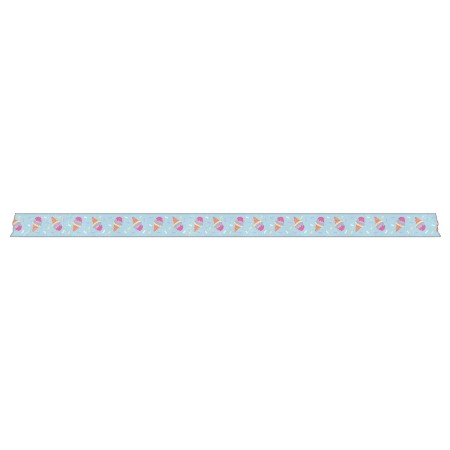 Foto ilustrativa Mini Fita Adesiva Washi Tape 12mmX3m Candy - Blister com 5 + Dispenser