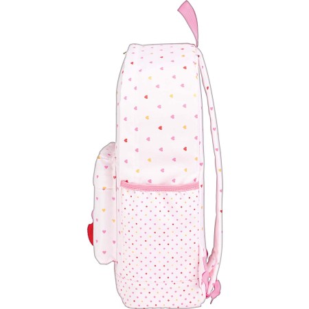 Foto ilustrativa Mochila de Costas Académie Corações Metalizados