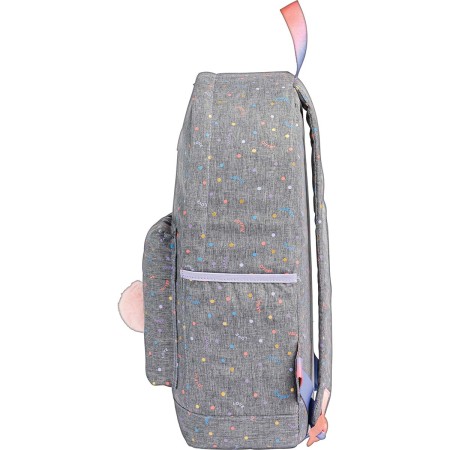 Foto ilustrativa Mochila de Costas Académie Dots Cinza